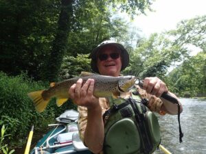 All ages enjoy fly fishing