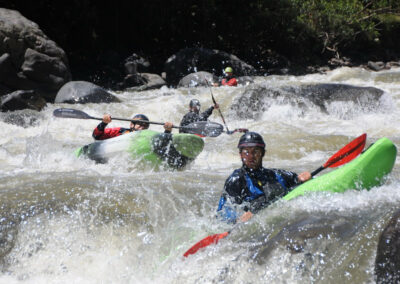 An amazing shot of kayaking in Ecuador - Endless River Adventures
