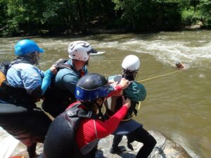 Kayak Based River Rescue