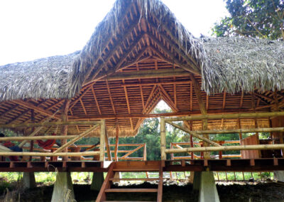 Yoga platform in Ecuador - Endless River Adventures