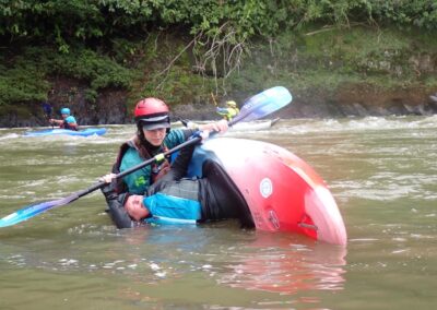 Learning to roll in a kayak - Endless River Adventures