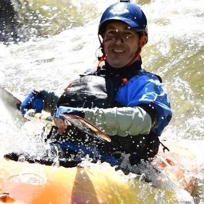 Kirk Weir, white water guide at Endless River Adventures 