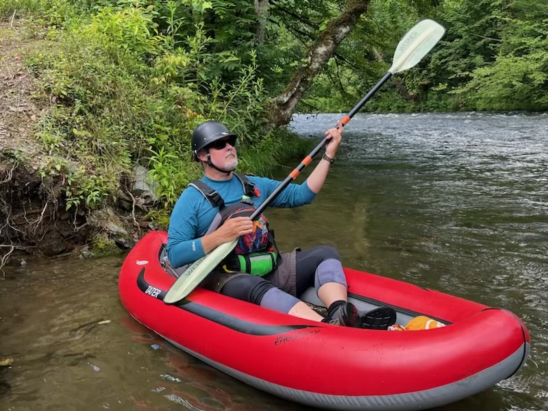 Kosta Kelikein, white water guide at Endless River Adventures 